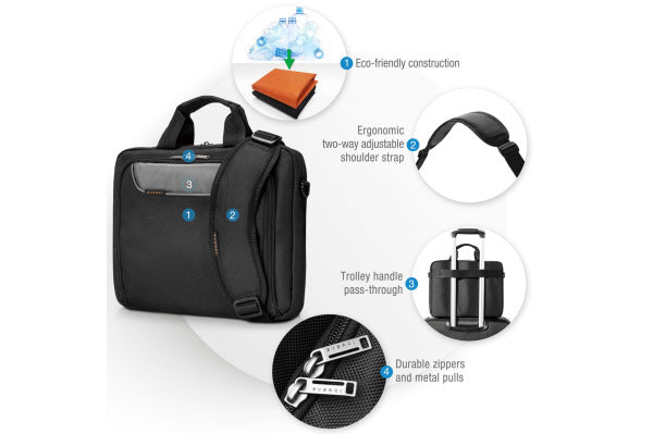 Everki Advance Eco Laptop Bag up to 16-Inch