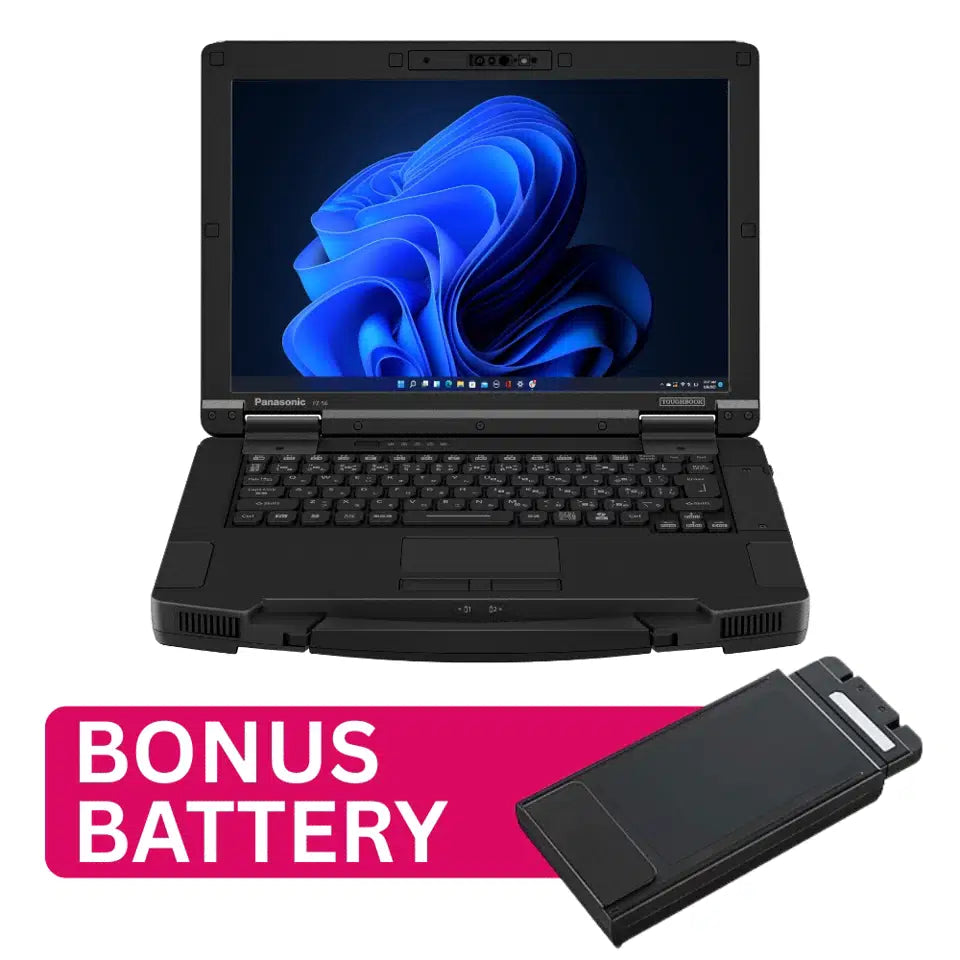 Panasonic Toughbook 56 Mk1 Ultra5 WUXGA 4G - Bonus Battery Combo