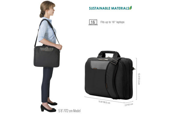 Everki Advance Eco Laptop Bag up to 16-Inch