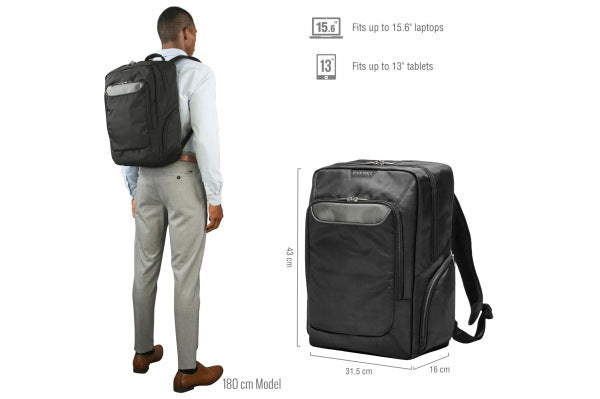 Everki Advance Laptop Backpack up to 15.6-Inch